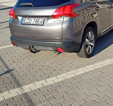 Peugeot 2008 cena 34850 przebieg: 170000, rok produkcji 2014 z Ustrzyki Dolne małe 106